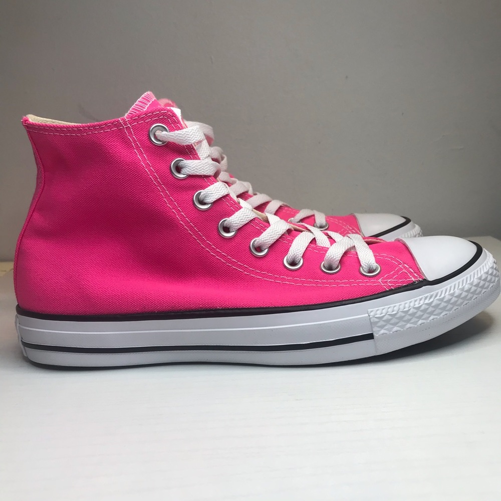 Brand New High Top Hot Pink Converse